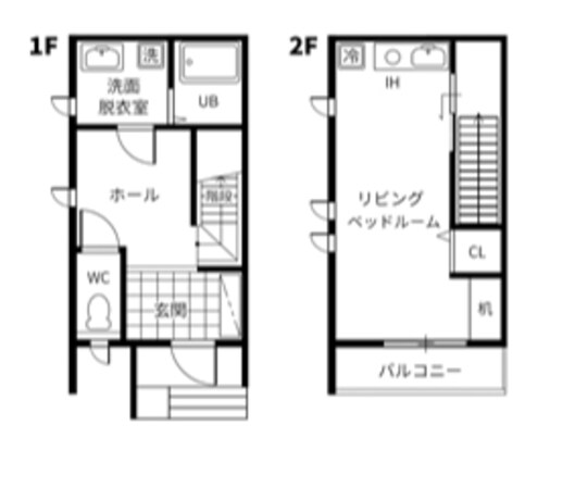 エトランス南車崎の物件間取画像